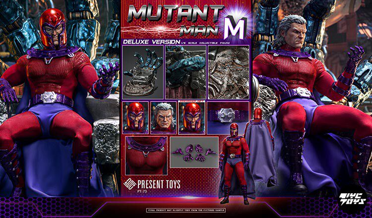 PRESENT TOYS X-Men Magneto 1/6 Scale Collectible Action Figure