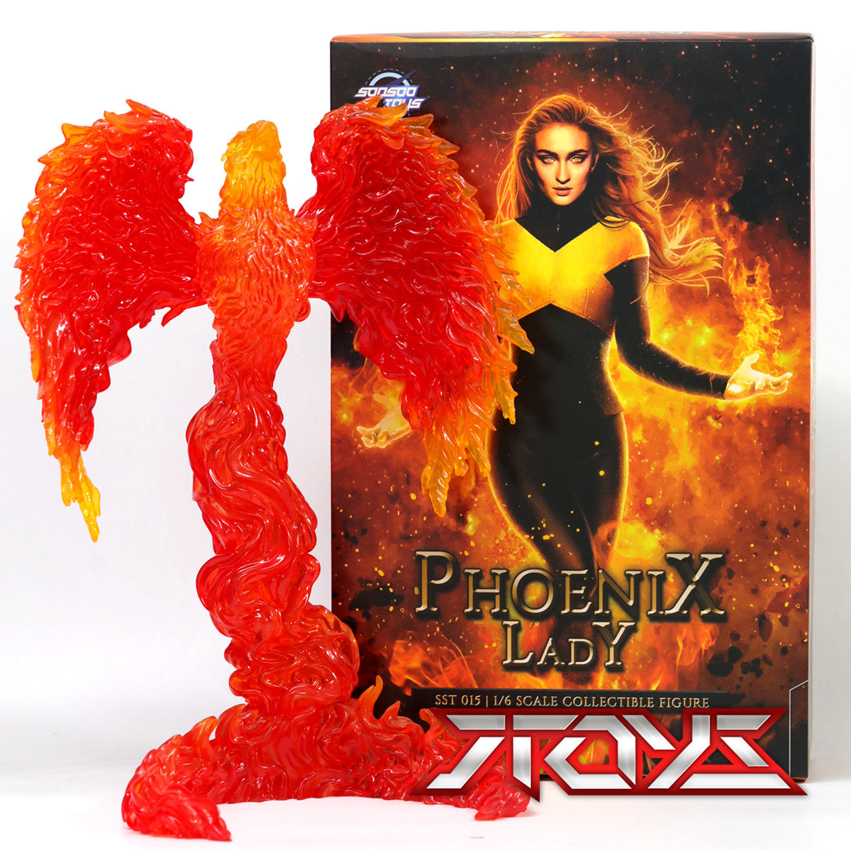 SoosooToys 1/6 Phoenix Lady Phoenix Girl Action Figure SST015 Deluxe Edition Doll Figure