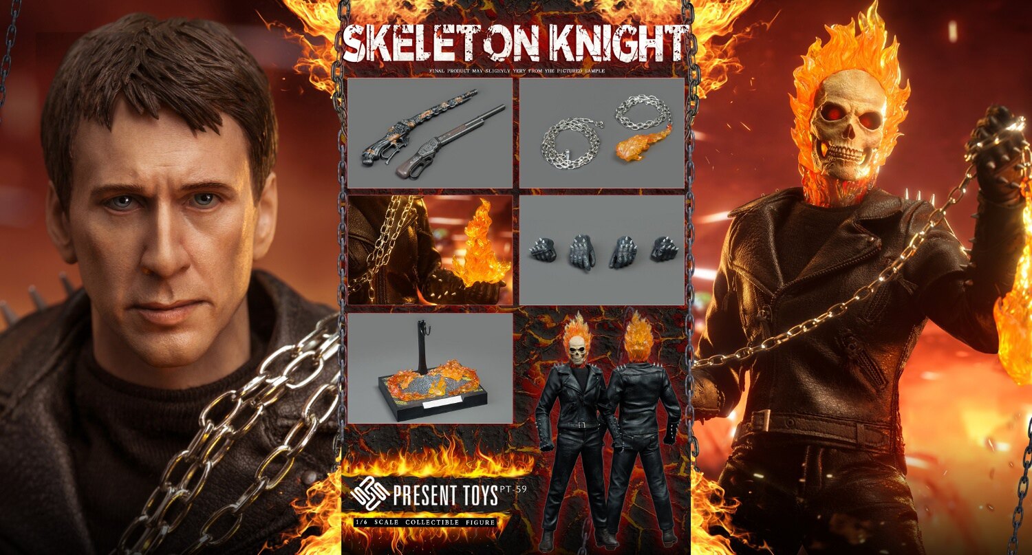 PRESENT TOYS PT-sp59 1/6 Scale "Skull Knight" Action Figure