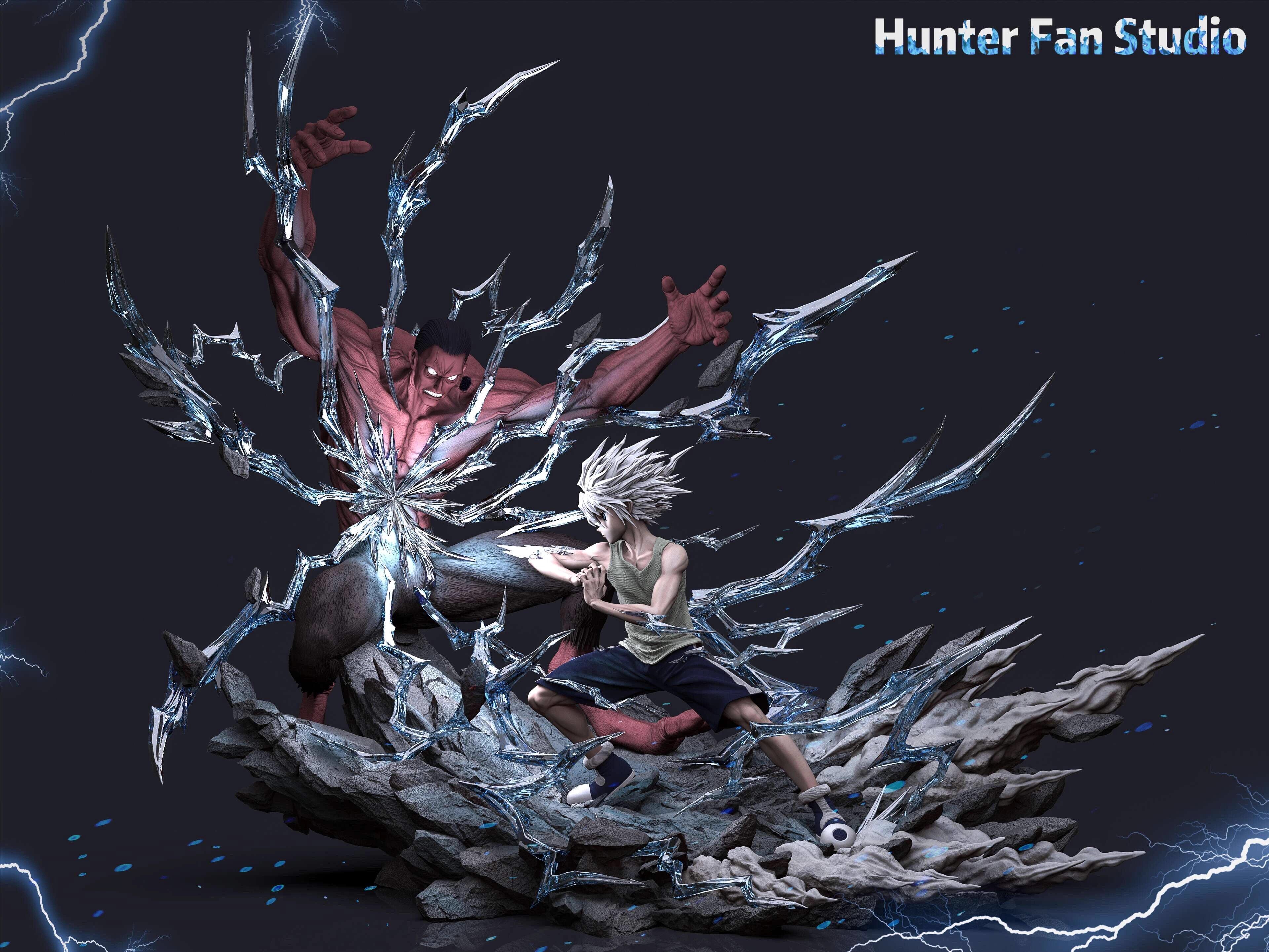 HUNTER FAN: Killua vs. Youpi — Killua "Godspeed" GK Statue / Figure