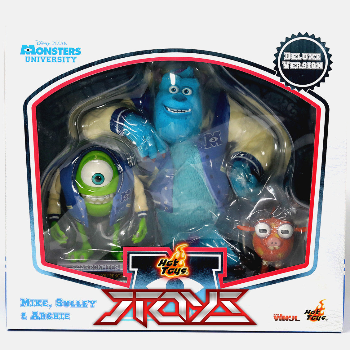 HotToys HT Disney Monsters University 9-inch MMSV08 Sulley and Big Eyed Deluxe Edition Action Figure