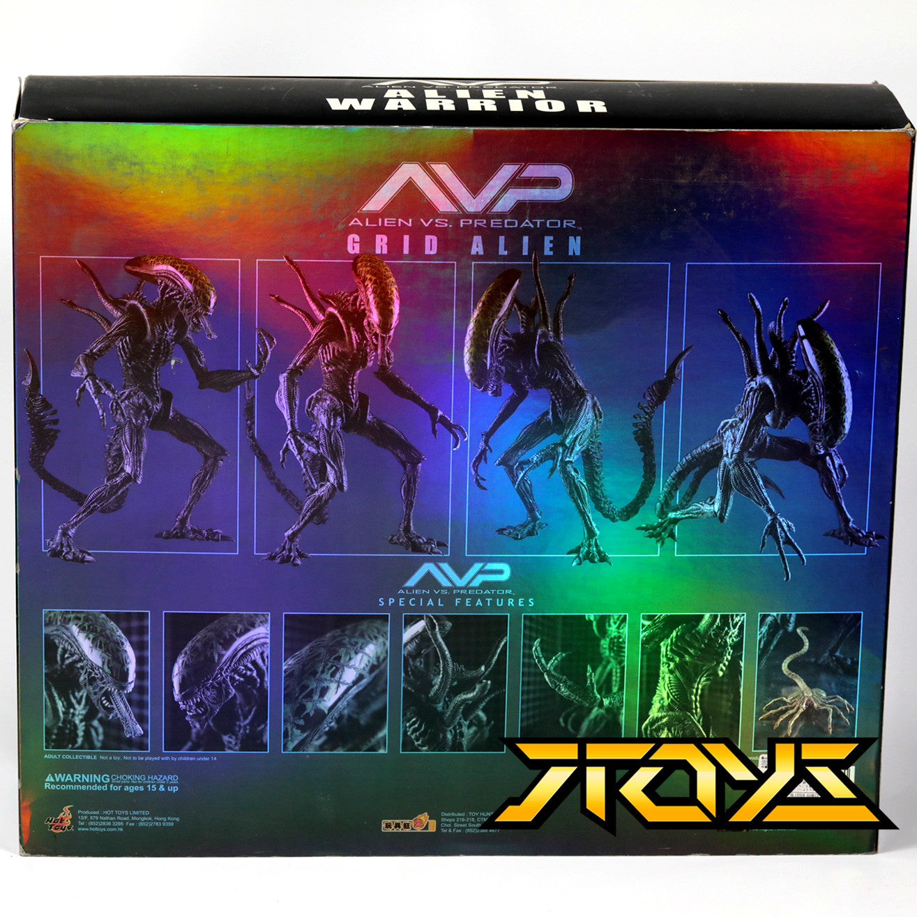 MMS028 1/6 Alien vs. Predator 1 Green Grid Alien Limited Edition Action Figure