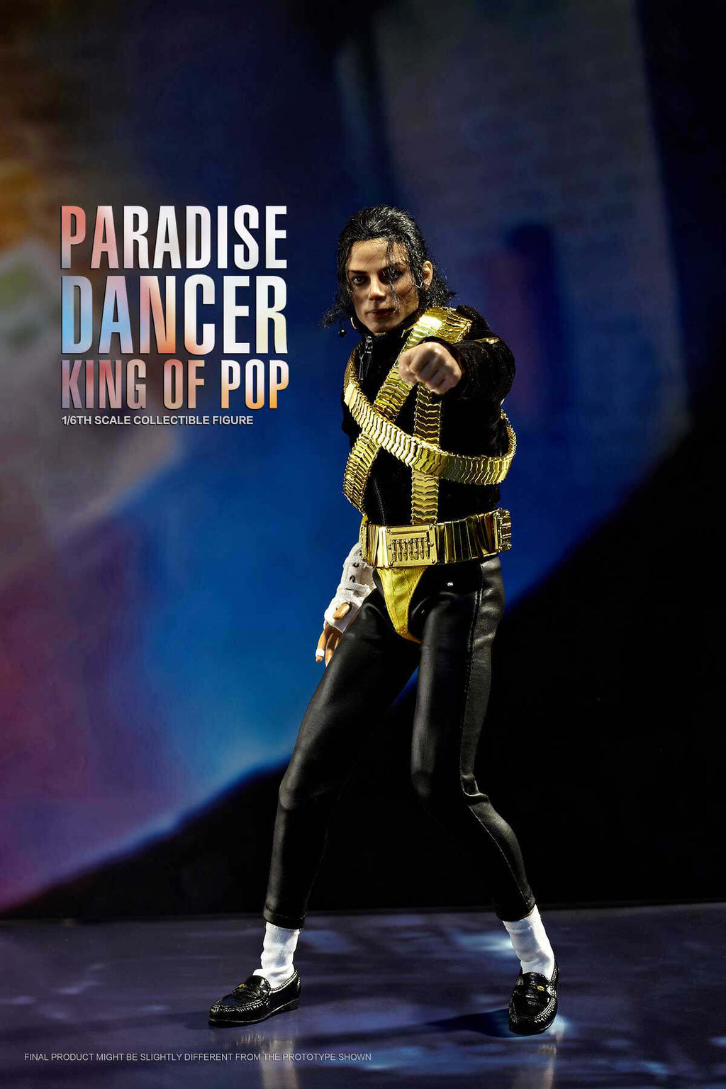 King of Figure KOF003 1/6 Paradise Dancer Michael Jackson Deluxe Edition Action Figure