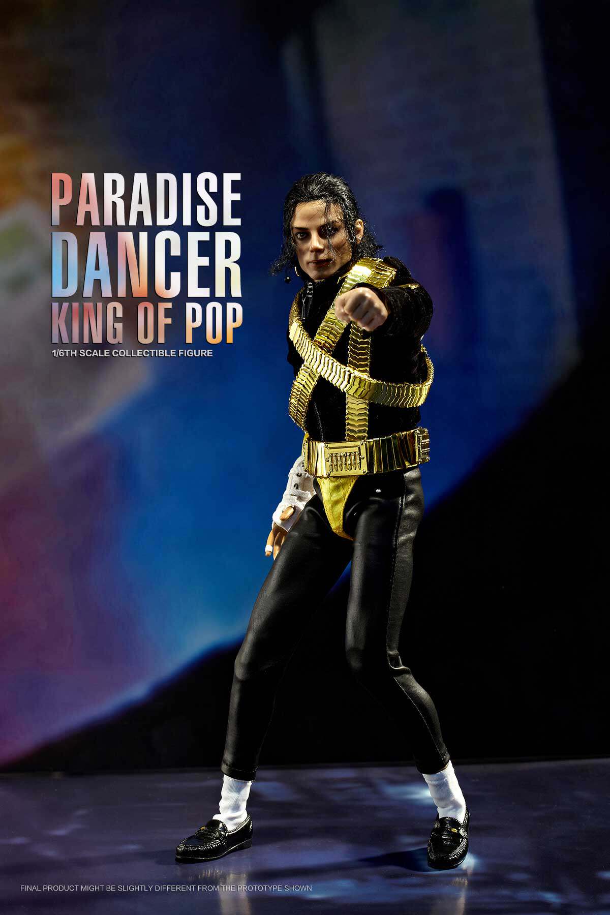 King of Figure KOF003 1/6 Paradise Dancer Michael Jackson Deluxe Edition Action Figure