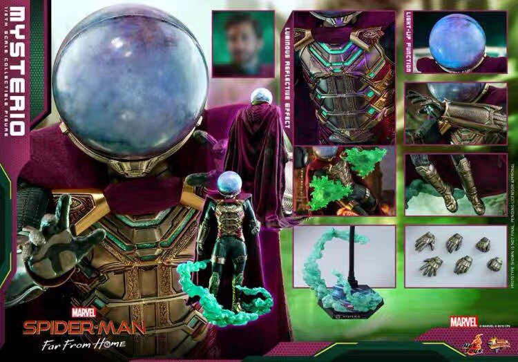 HT MMS556 1/6 Spider-Man 2 Far From Home Mysterio Villain Action Figure