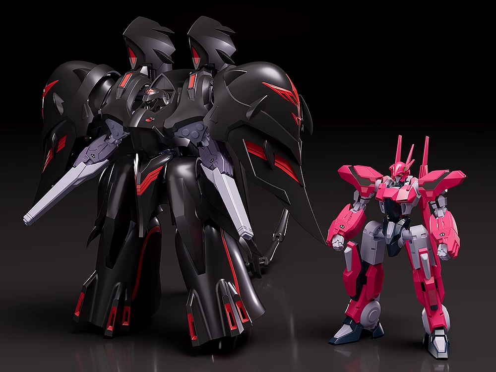 GSC MODEROID *Martian Successor Nadesico*: Dark Prince - Black Lily (Assembly Model)