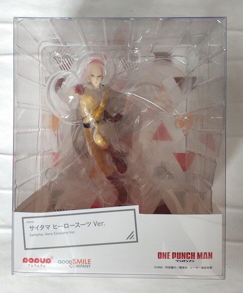 GSC POP UP PARADE: One-Punch Man — Saitama (Hero Suit Ver.) Figure