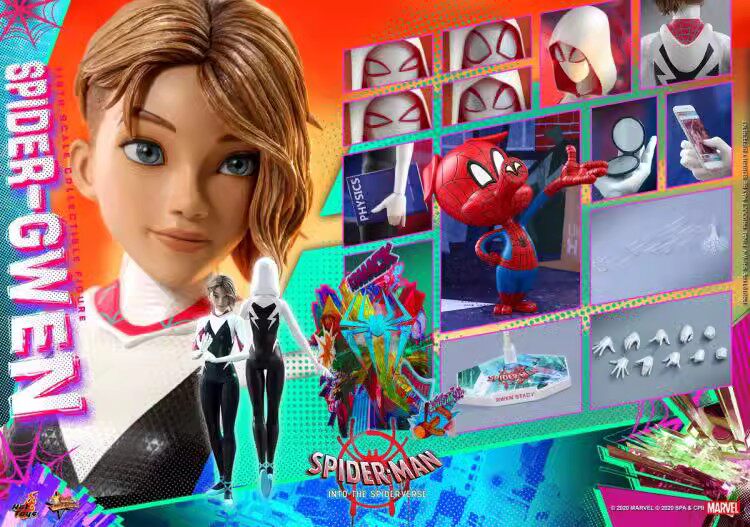 HT MMS576 Spider-Man Parallel Universe Spider-Gwen Model Figure
