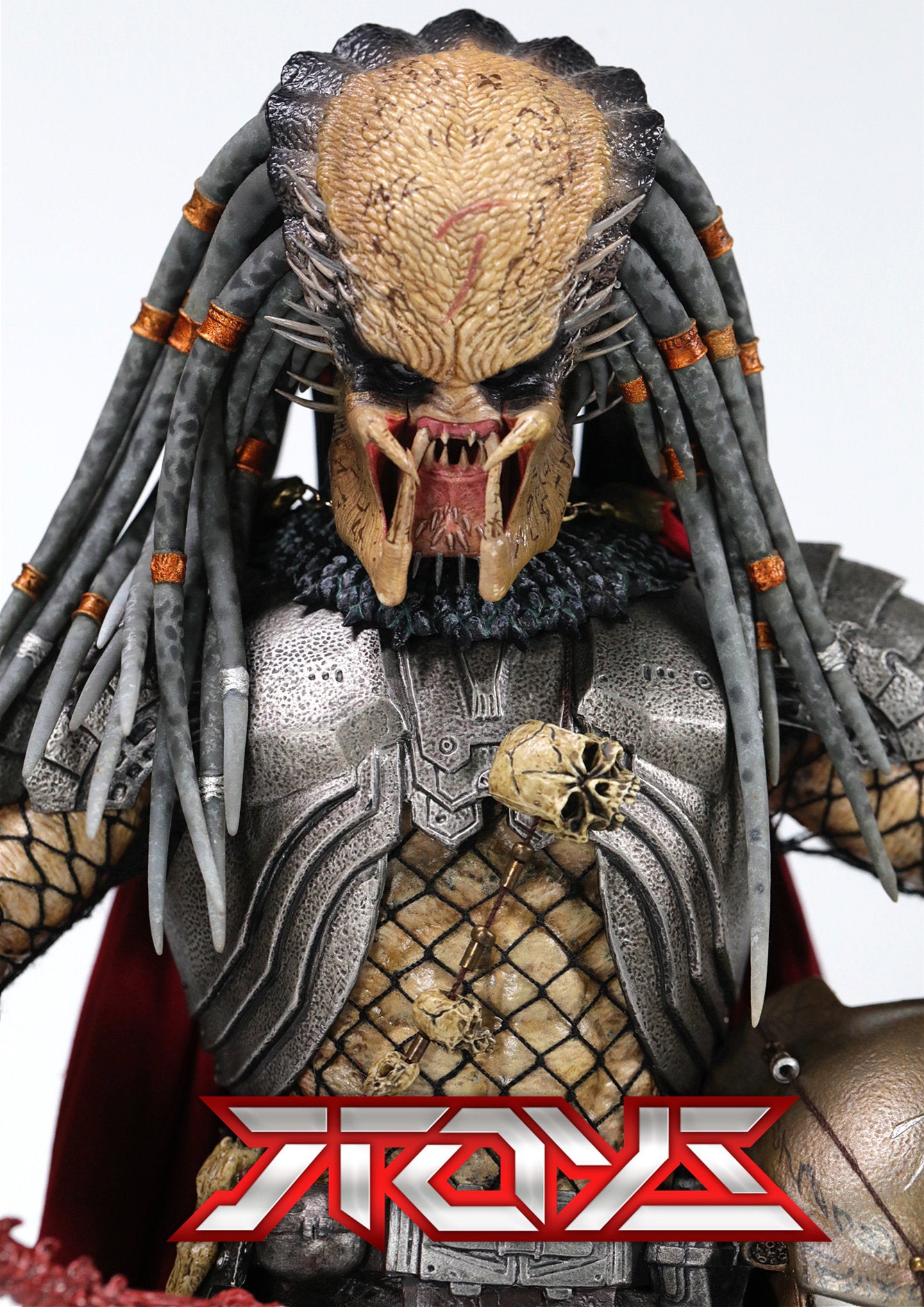 HOTTOYS HT 1/6 AVP Predator Red Elder 2.0 Predator MMS325