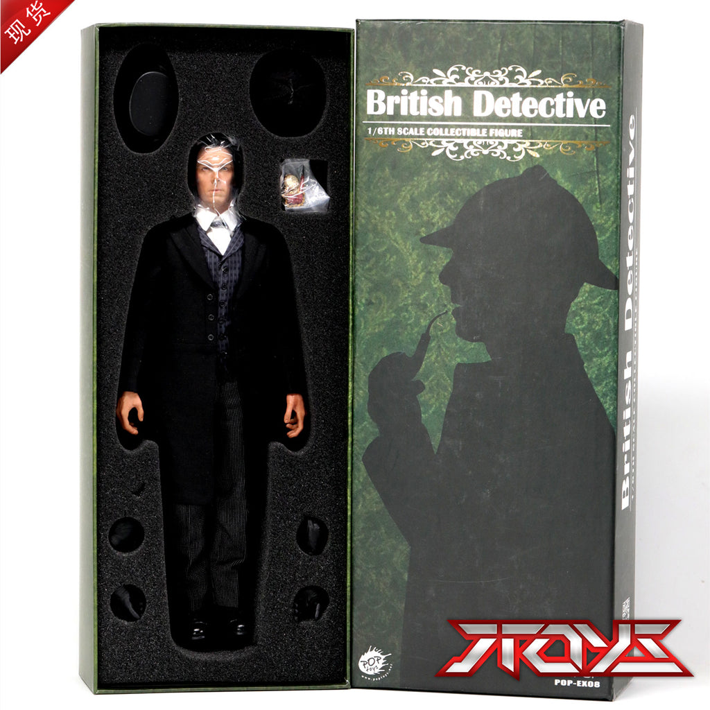 POPTOYS EX08 Sherlock Holmes 1/6 12-inch movable figure