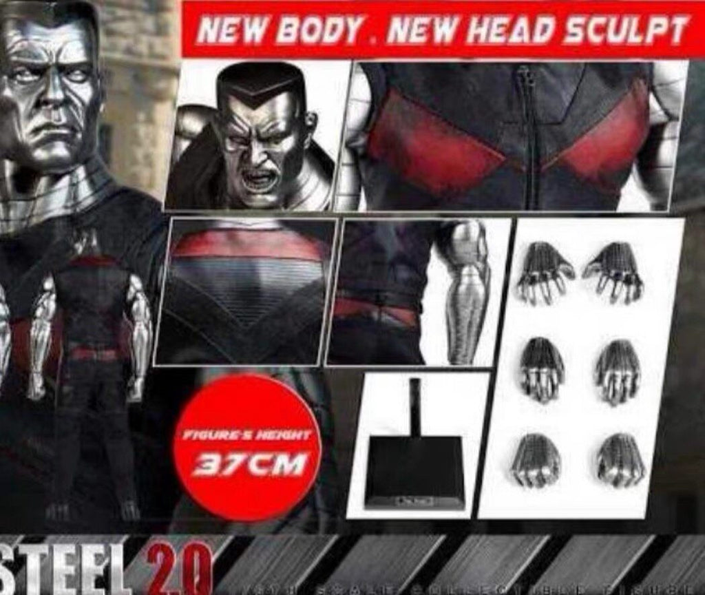 TOYS ERA Colossus Deadpool's Friend THE STEEL 1/6 Soldier 2.0 Reprint Figure
