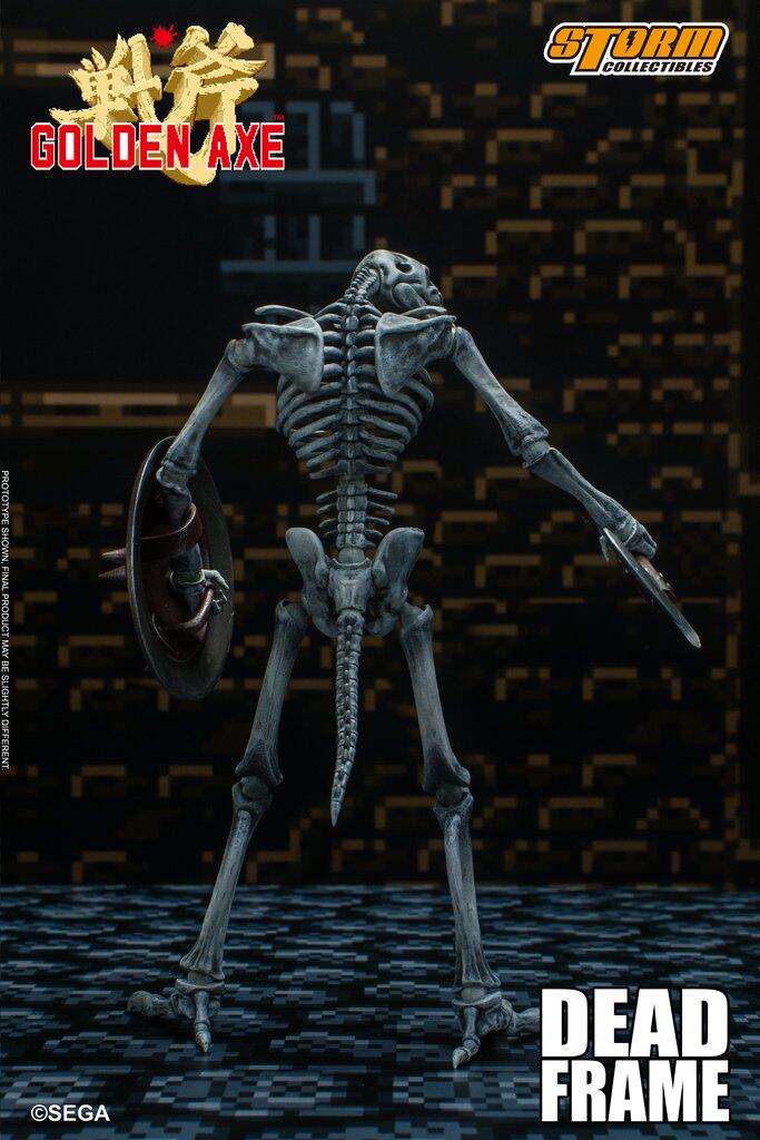 Storm Toys 1/12 Battle Axe Skeleton Soldier/Bone Soldier Double Action Figure