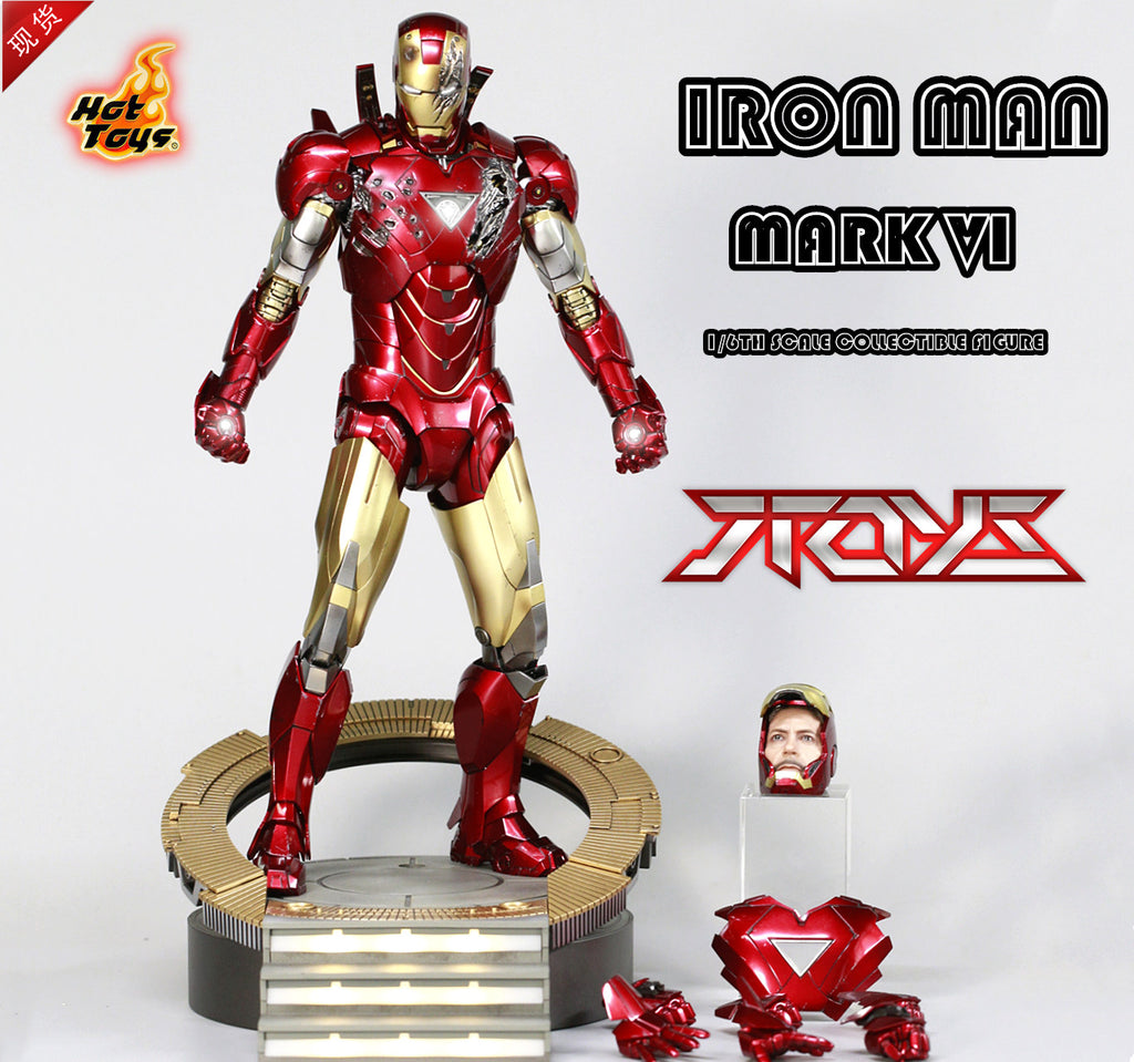 HotToys HT MMS378D17 1/6 alloy die-cast Iron Man MK6 Donny Tony action figure