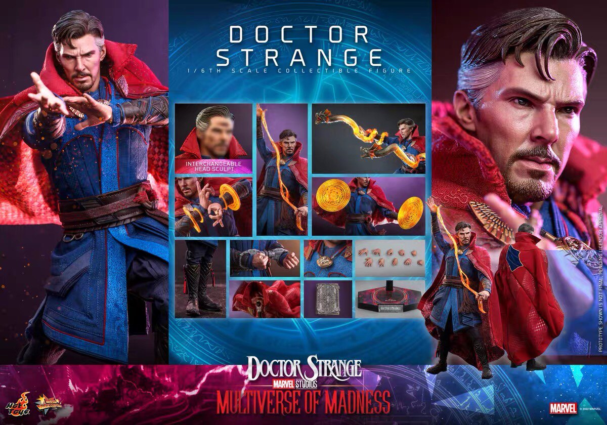 HT 1/6 MMS645 Doctor Strange 2 Doctor Strange 4.0 action figures