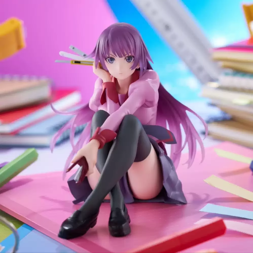 TAITO Desktop Cute Story Series Hitagi Senjougahara Prize Figure