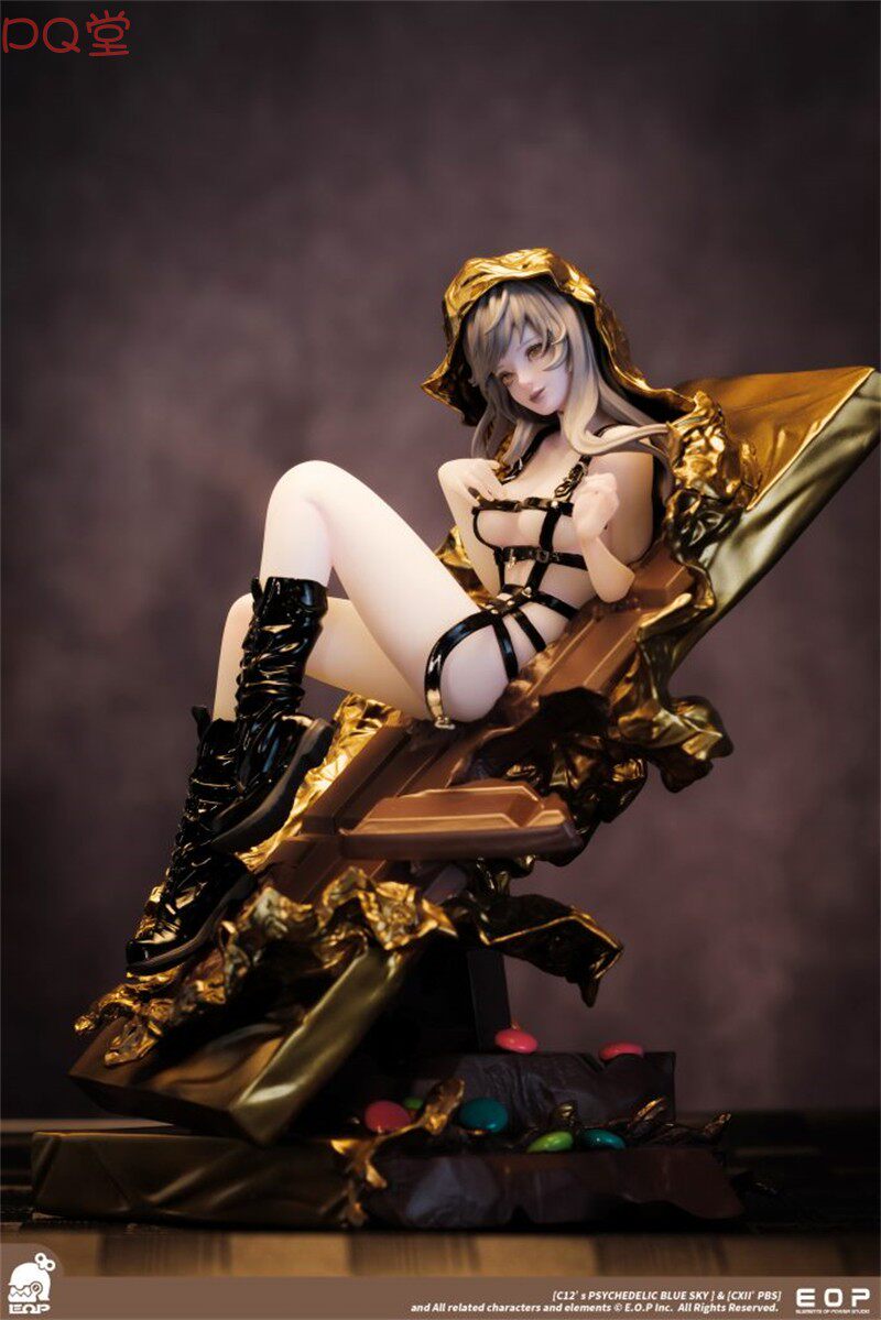Element Power: "Ingredient Girls" Series — Chocolate Girl (Original Art) Statue