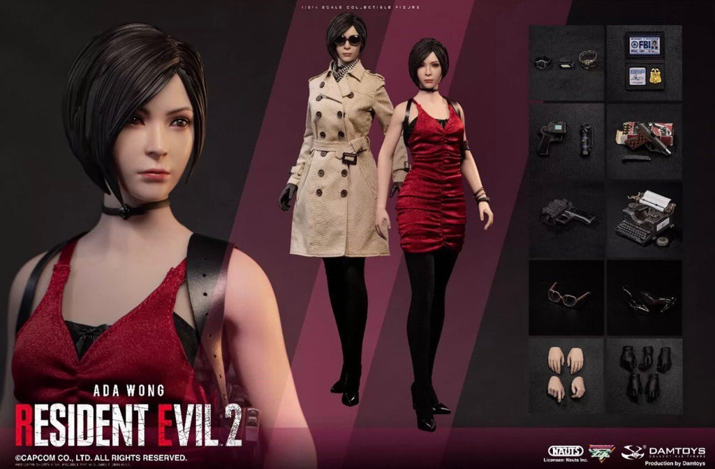 DAMTOYS 1/6 Resident Evil 2 King Ada Remake 12-inch movable figure