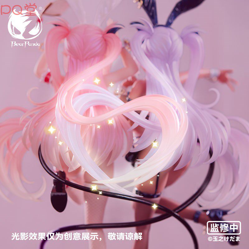 BearPanda Lulum/Chrome Figure, Temperature-Sensitive Paint, Tracking Eyes, Original Artwork by Maoyu Niu Ru,
