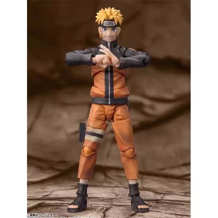 Bandai TNT Exclusive: S.H.Figuarts Naruto Shippuden — Naruto Uzumaki (Battle-Damaged Version) — Action Figure
