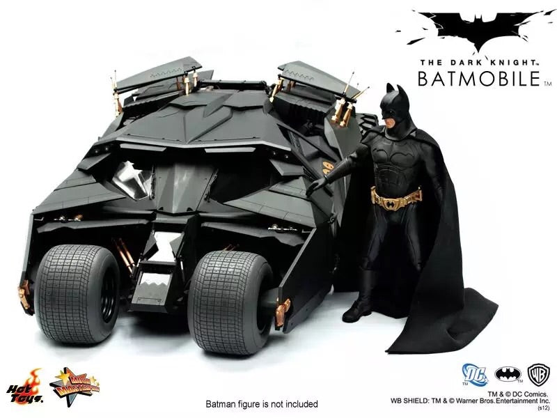 HotToys HT 1/6 Black Batmobile DX12 Batman Dark Knight Vehicle MMS69  action figures