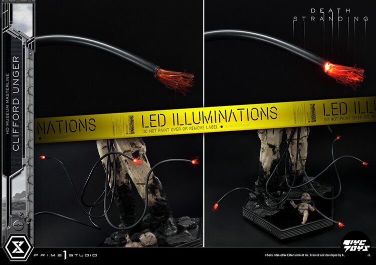 P1S (Prime 1 Studio) 1/2 Scale Statue: Death Stranding — Clifford (Mads Mikkelsen)