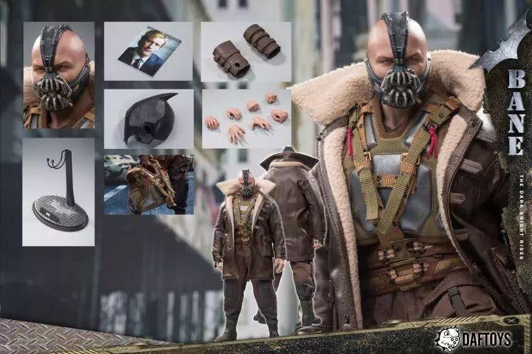 DAFTOYS 1/6 Paybain villain Batman 12-inch movable rubber-coated Darkness Rises movable figure