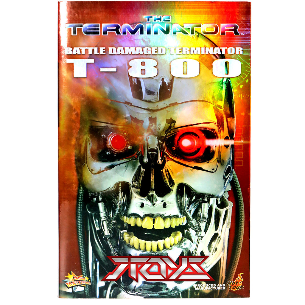 HOTTOYS T800 1/6 Arnold, the originator of the Terminator, rotten face, rotten face, skeleton, battle damaged MMS002 action figure