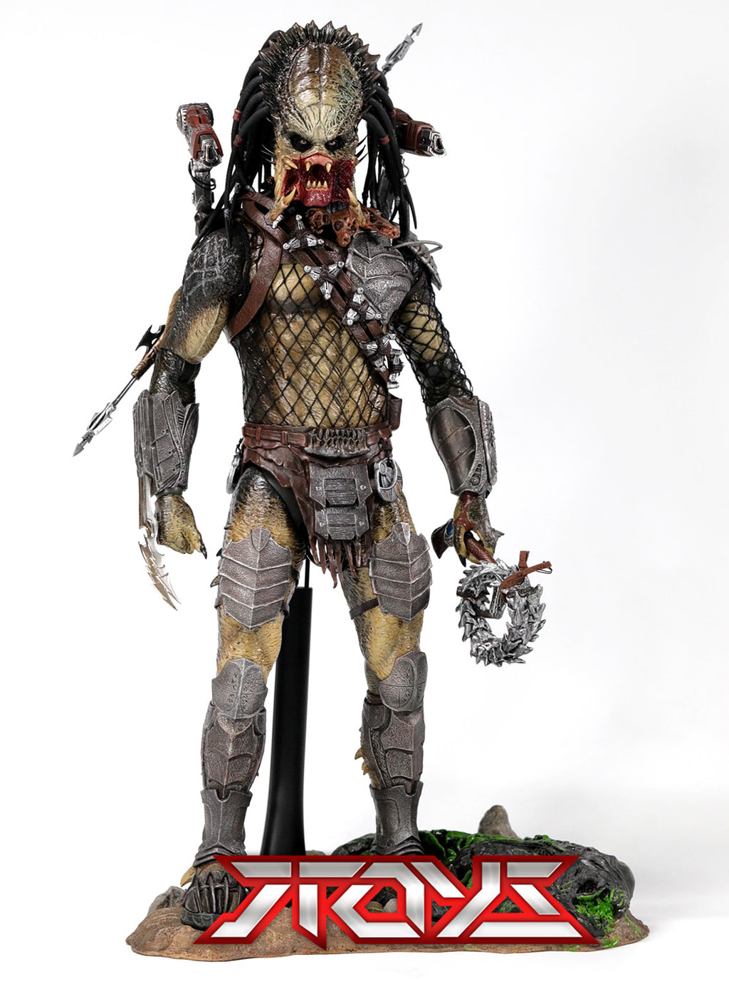 HT Hottoys1/6 Predator Lone Wolf 2.0 Wolf Reloaded Predator AVP MMS443 Action Figure