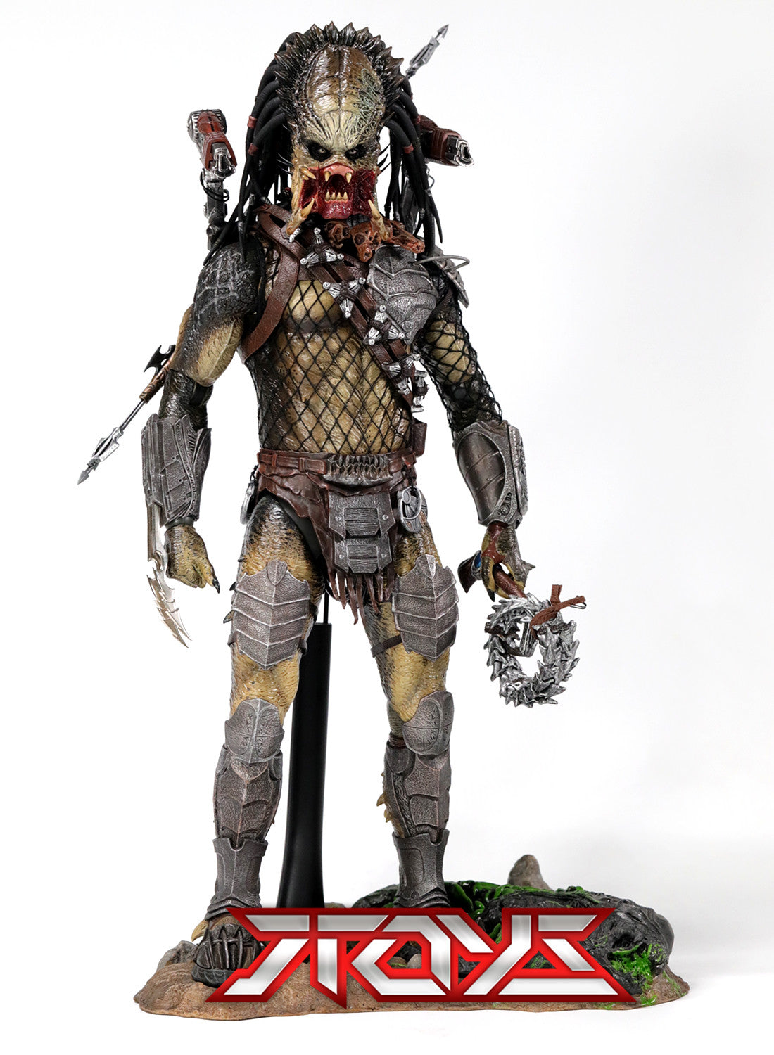 HT Hottoys1/6 Predator Lone Wolf 2.0 Wolf Reloaded Predator AVP MMS443 Action Figure