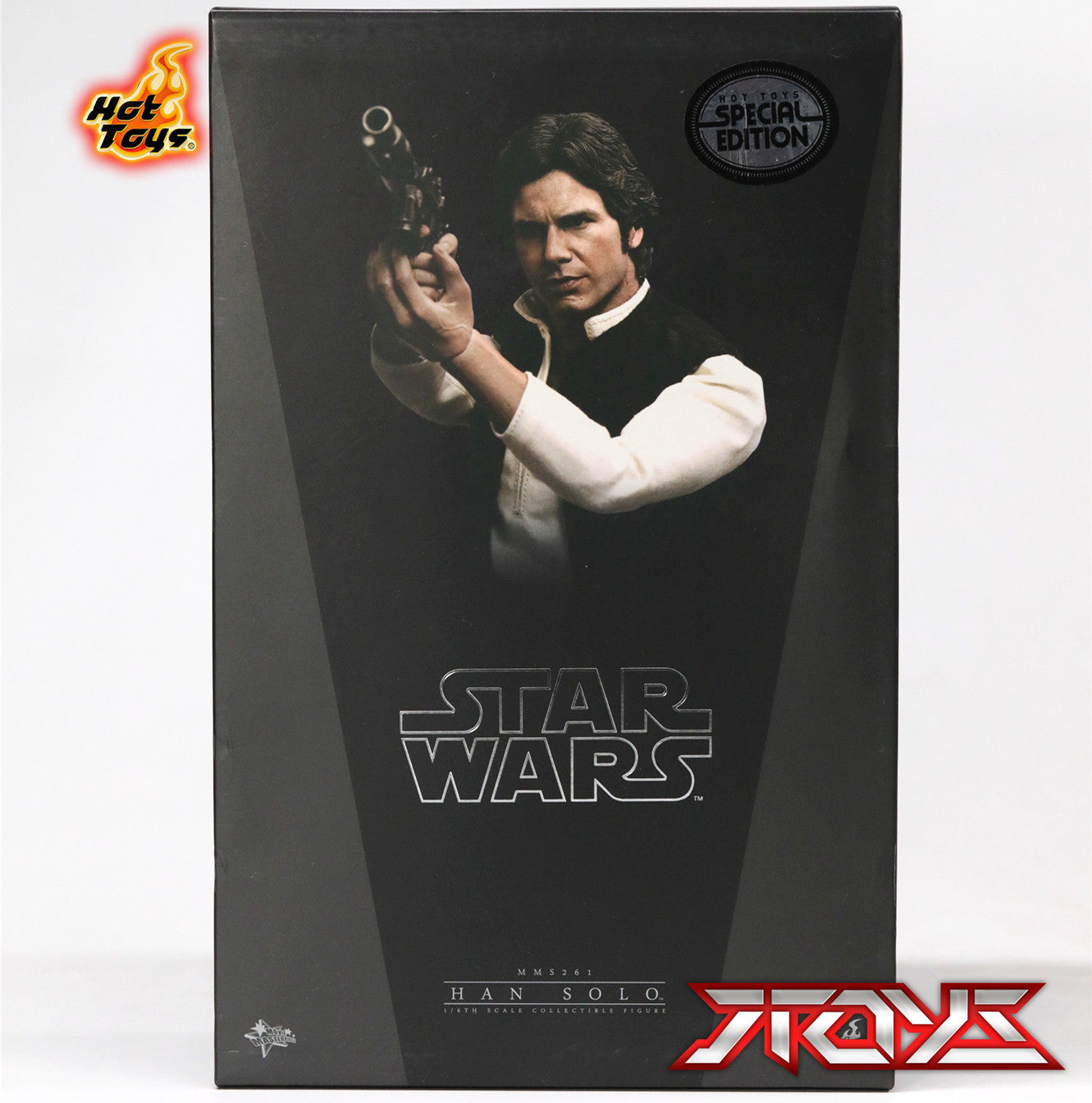 HT 1/6 MMS261 Star Wars 4 A New Hope Han Solo Deluxe Edition Action Figure