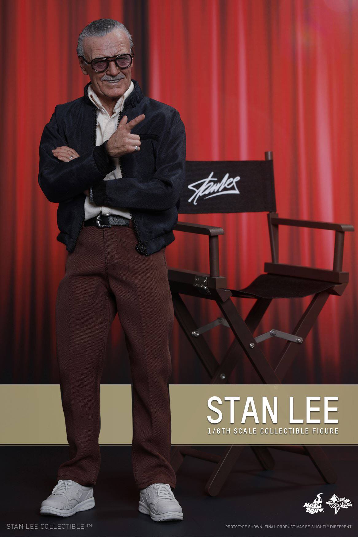 Hot Toys HT Stan Lee 1/6 Scale Commemorative Stan Lee 1.0 MMS327 Action Figure