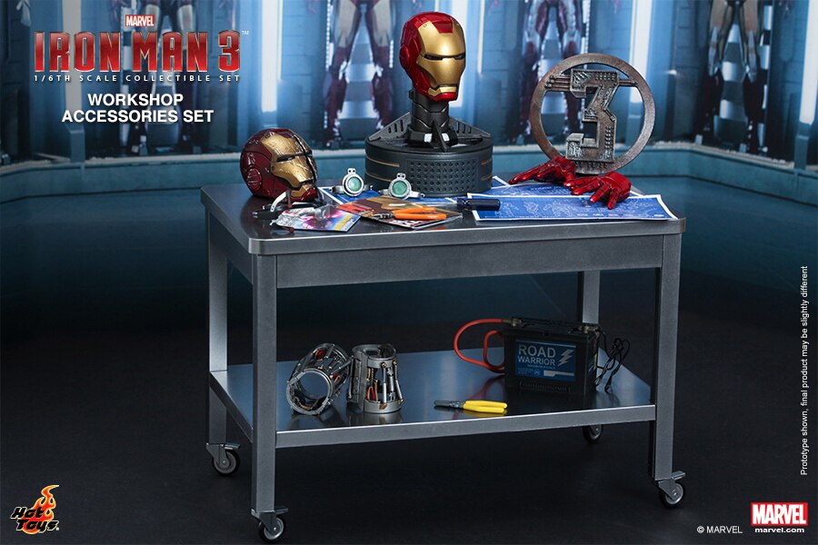 Hottoys 1/6 ACS002 Iron Man 3 Tuning Accessory Expansion Pack(no figures)
