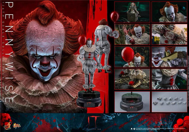 HT 1/6 MMS555 Clown 2 It It Clown Pennywise Action Figure