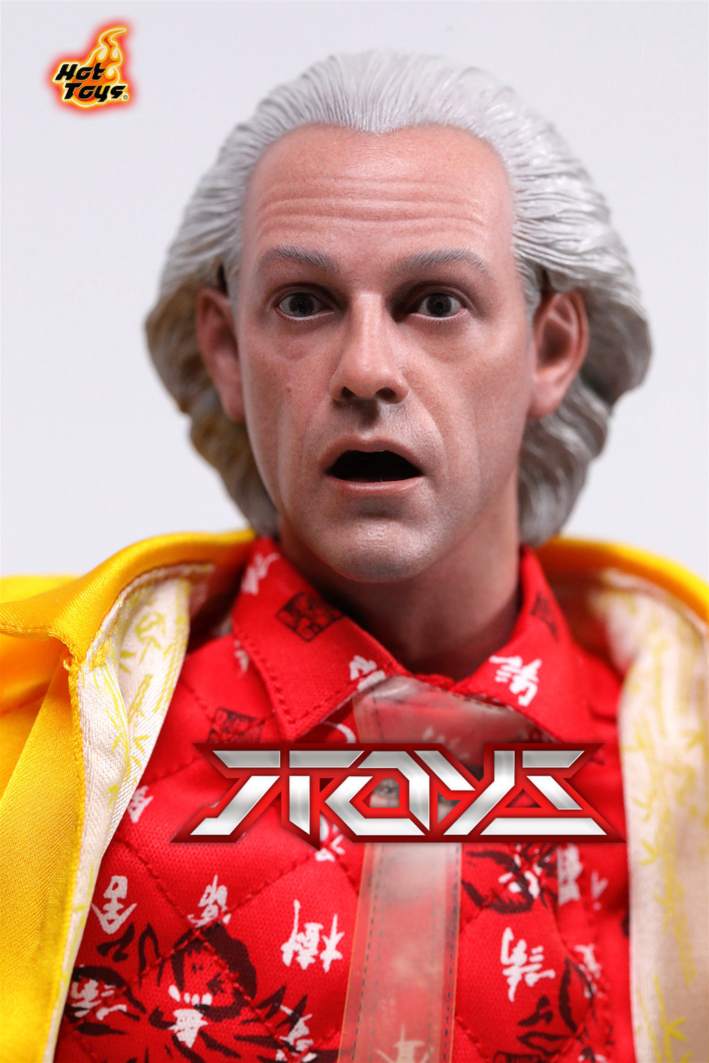 HOTTOYS 1/6 mms380 Back to the Future 2 Dr. Brown 1.0 Regular Edition c Action Figure