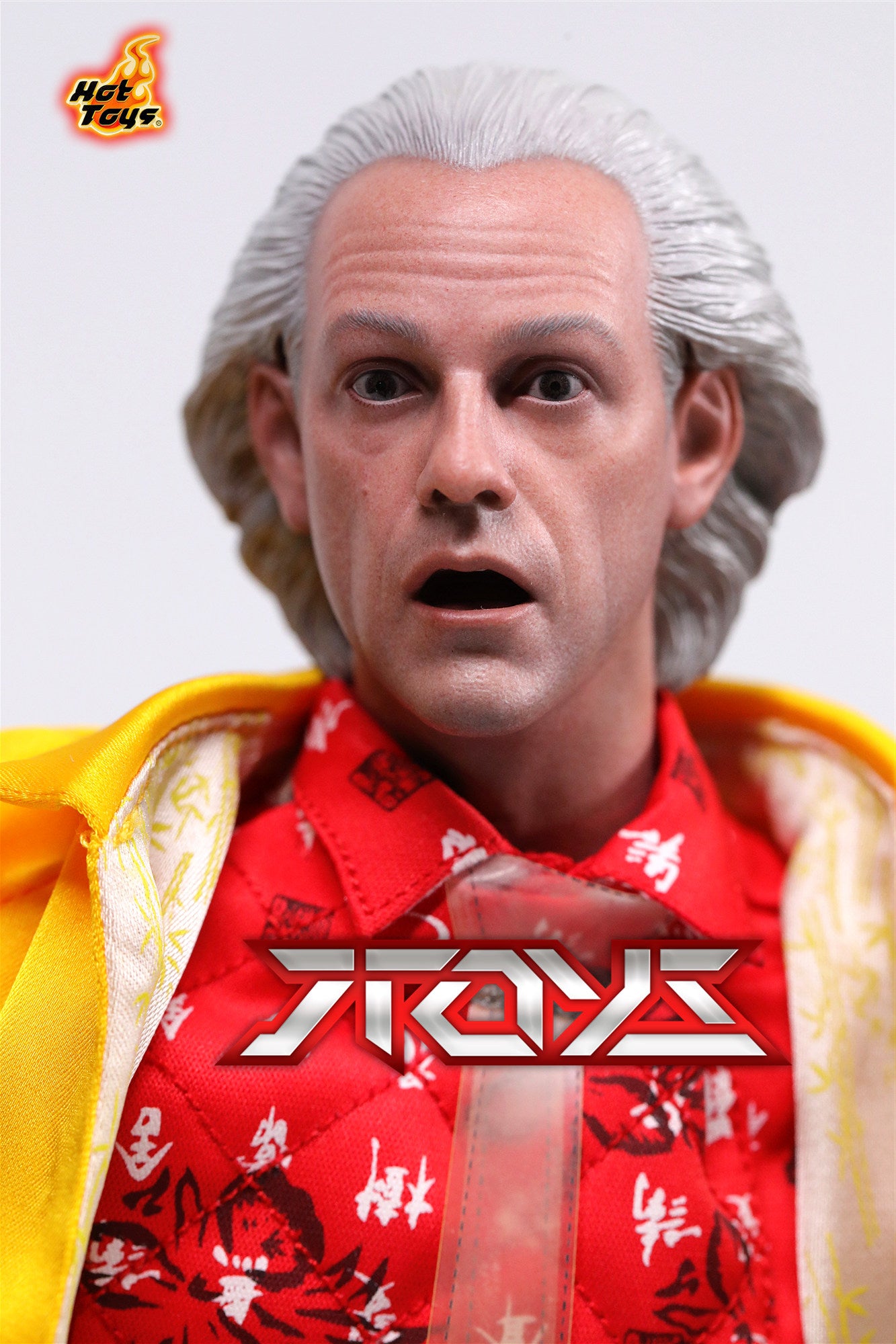 HOTTOYS 1/6 mms380 Back to the Future 2 Dr. Brown 1.0 Regular Edition c Action Figure