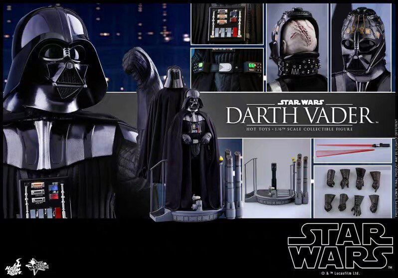 HT 1/6 MMS452 Darth Vader 4.0 Star Wars model movable figure