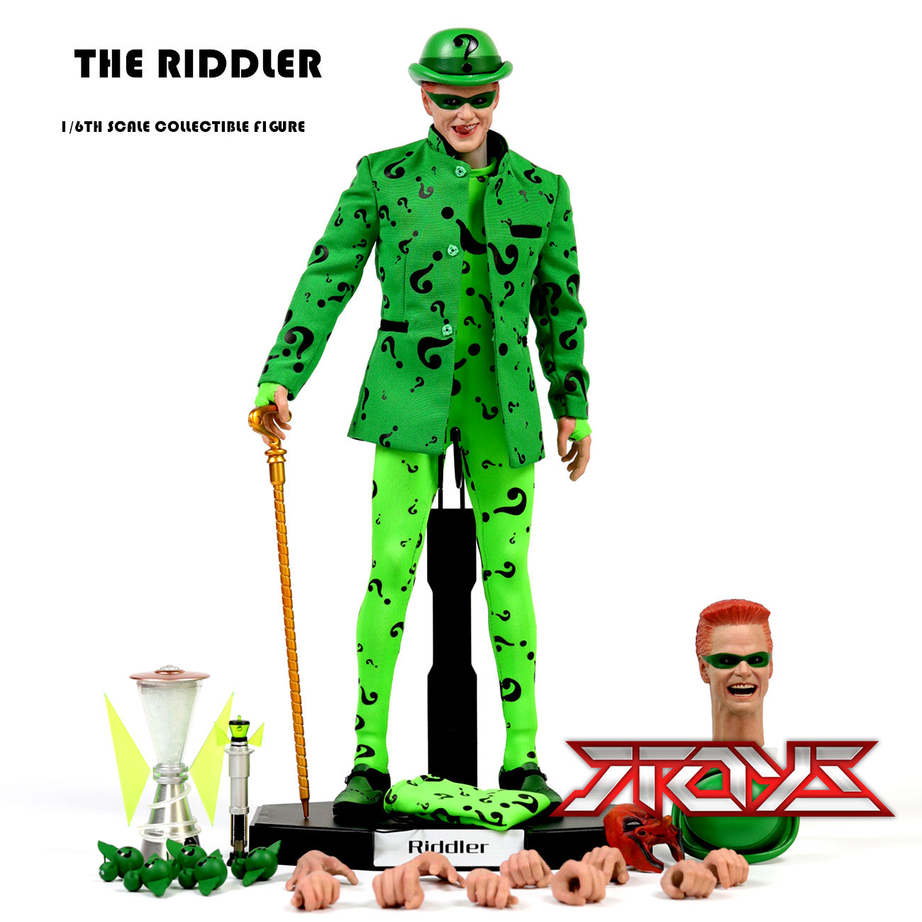 Mars Toys MAT015 1/6 Batman Forever Riddler Jim Carrey Figure
