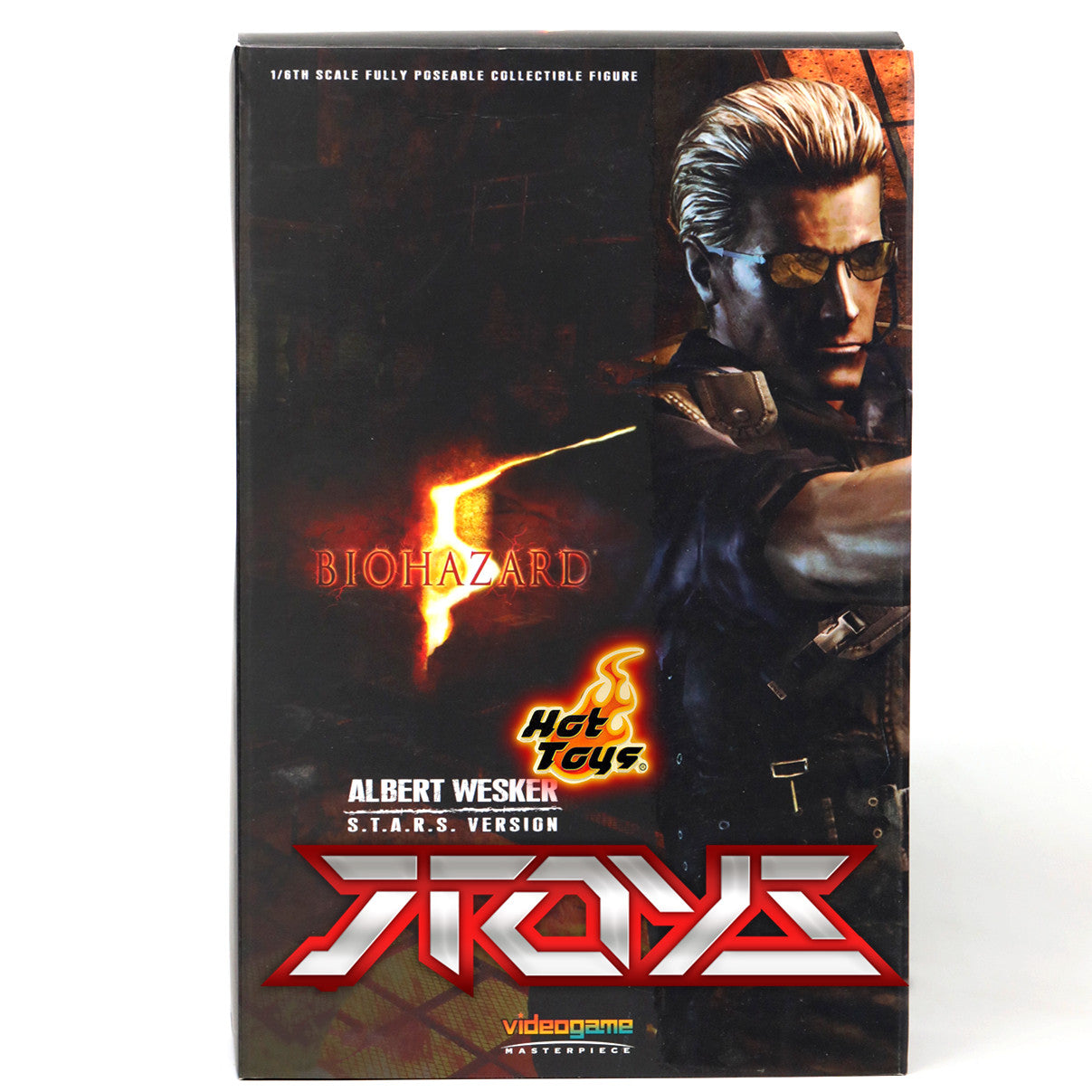 Hottoys 1/6 Resident Evil 5 WESKER STARS Wesker 2.0 model action figure