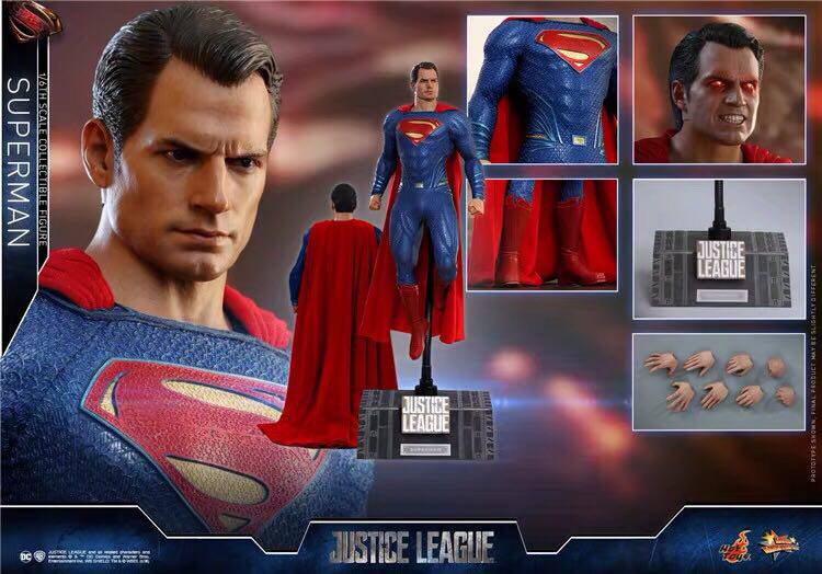 HotToys HT 1/6 DC Movie Justice League Superman (3.0) Cyclops MMS465 Action Figure