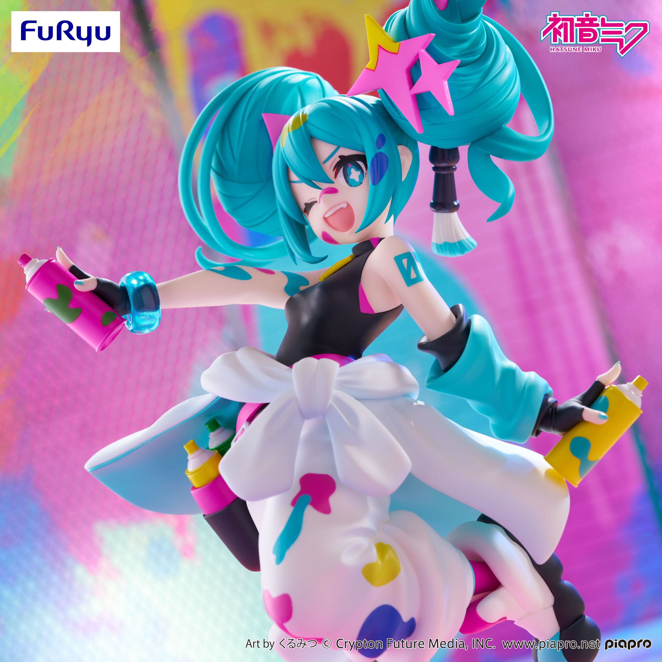 FuRyu Trio-Try-iTVOCALOID Hatsune Miku Graffiti Girl Prize Figure