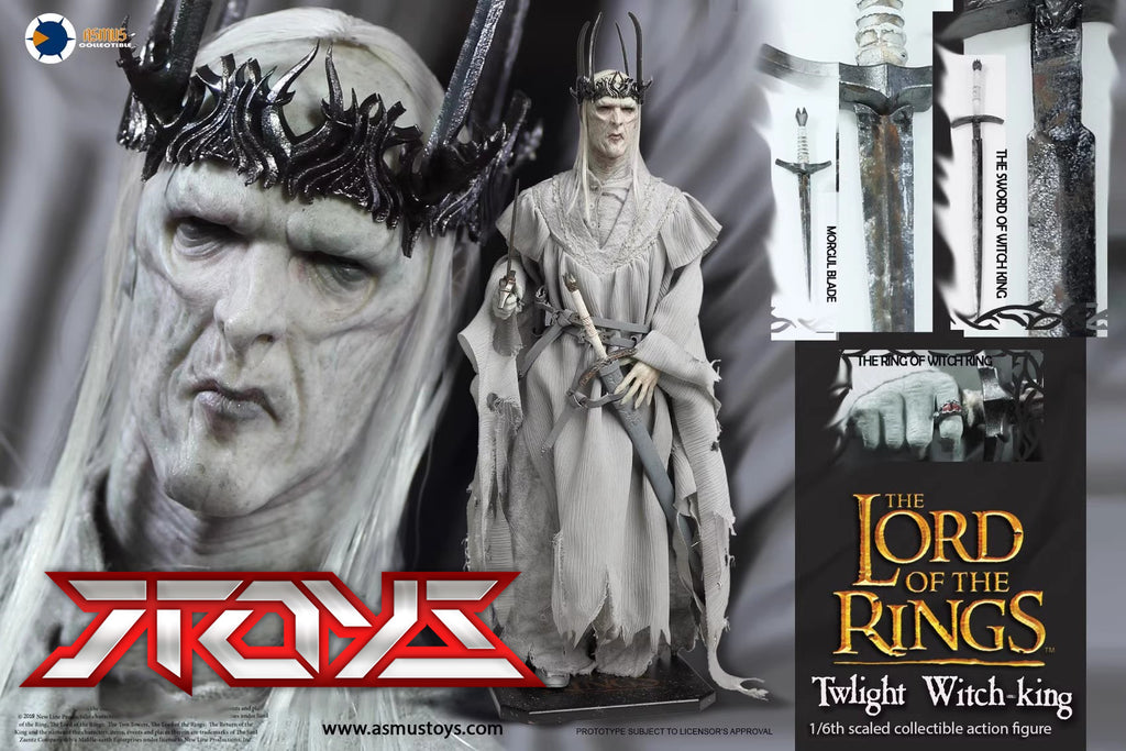 Asmus Angmar White Witch King Lord of the Rings peripheral TWLIGHT WITCH-KING action figures