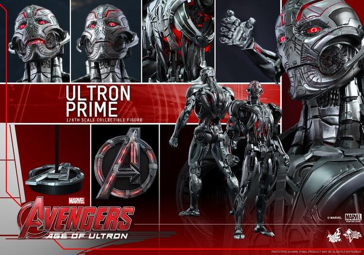 HotToys HT MMS284 Avengers 2 Ultron 2.0 1/6 Villain Robot Ultron Action Figure