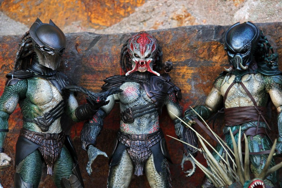 HT HOTTOYS New Predator S Berserker 12-inch Lion Face Eagle Face Elephant Face Three Little Strong Lion Camel Ridge Action Figure