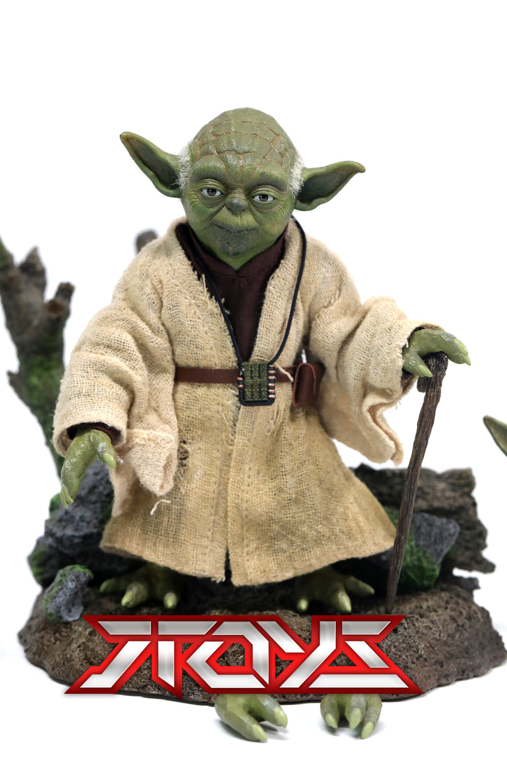 HT 1/6 MMS369 Star Wars Attack of the Clones Yoda 1.0 Action Figure