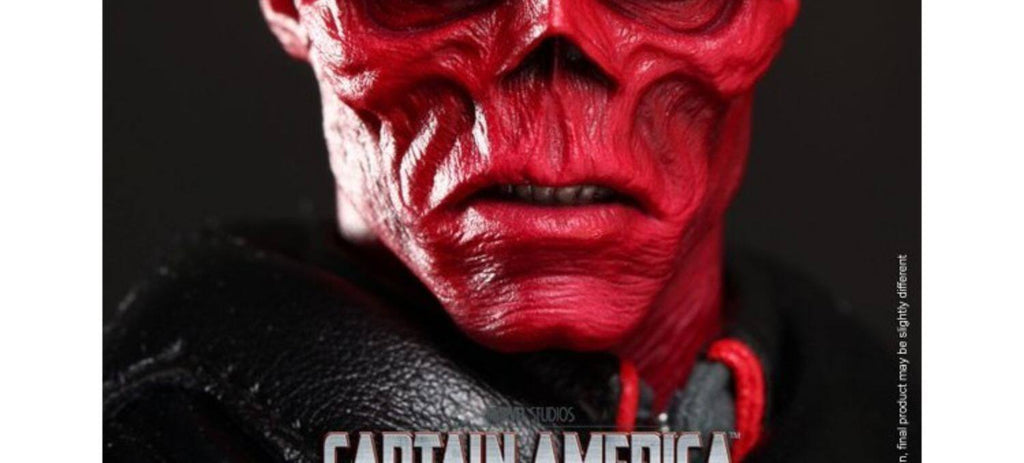 Hot Toys Captain America 1/6 Scale Red Skull Villain Model Figure