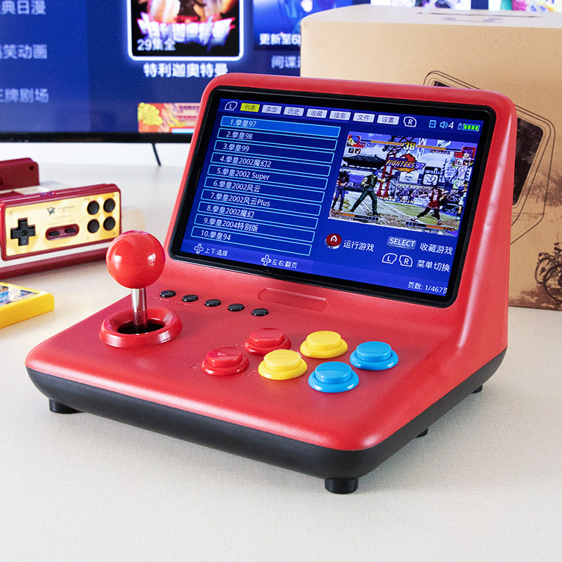 9-inch IPS screen mini arcade double joystick game console gba small game console 32G