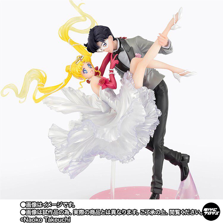 Bandai Figuarts ZERO (FZ) — Sailor Moon: Usagi Tsukino &amp; Tuxedo Mask Figuress