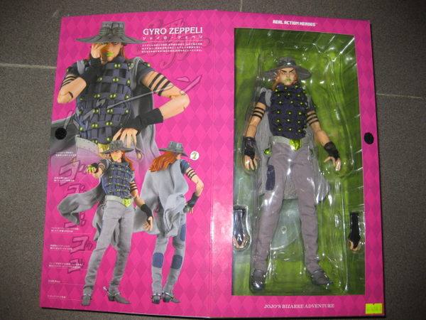 Medicom RAH: JoJo's Bizarre Adventure — Steel Ball Run — Gyro Zeppeli Action Figure