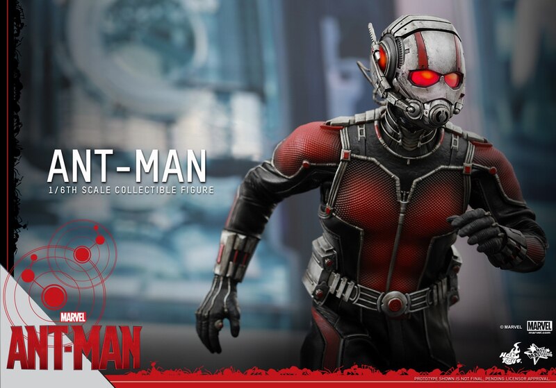 HOTTOYS HT MMS308 Ant-Man 1.0 Civil War 1/6 Soldier Movie Action Figure