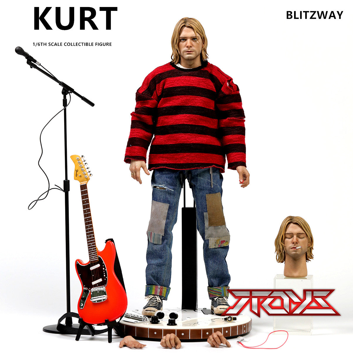 BLITZWAY BW-UMS 1/6 Kurt Cobain Kurt Cobain action figure